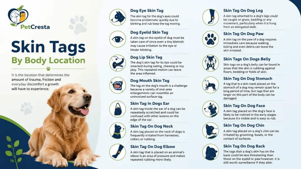 Skin Tags By Body Location