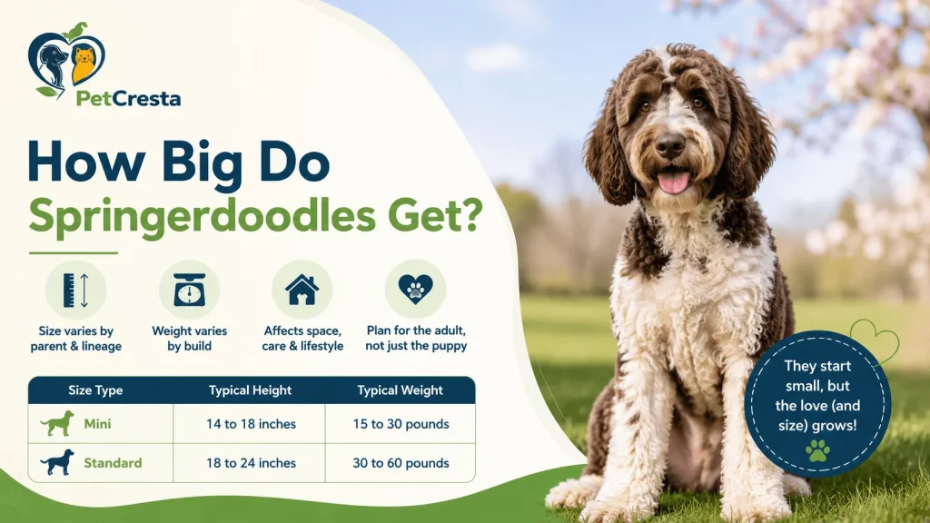 How Big Do Springerdoodles Get?