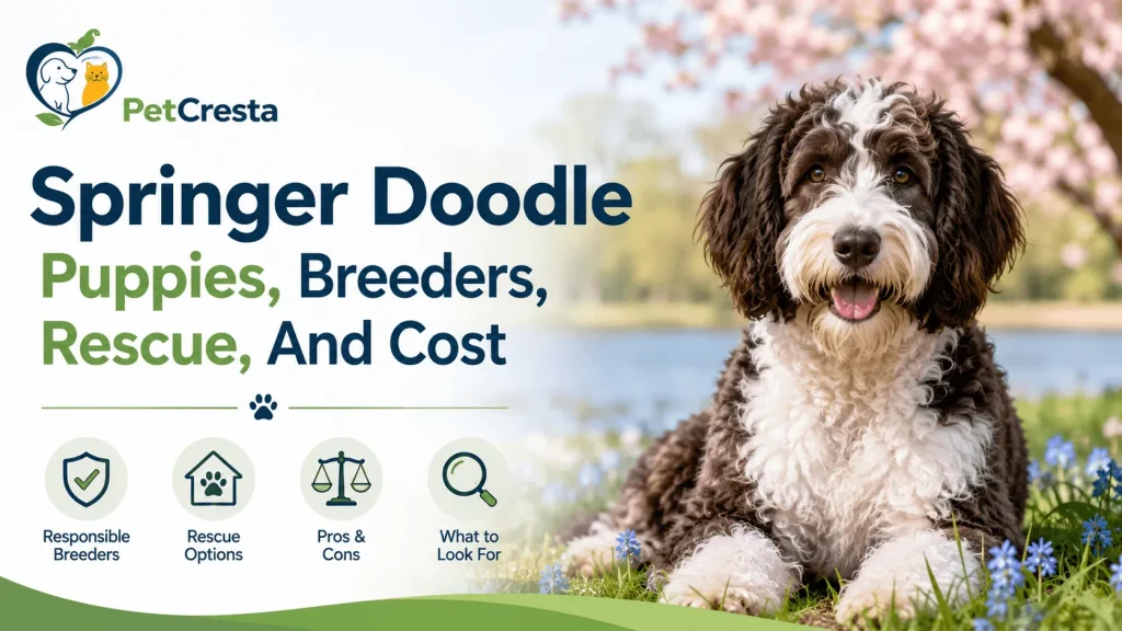 Springer Doodle Puppies, Breeders, Rescue, And Cost