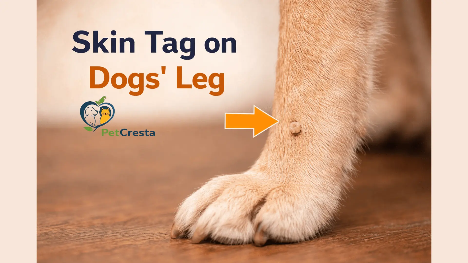 skin tags on dogs leg