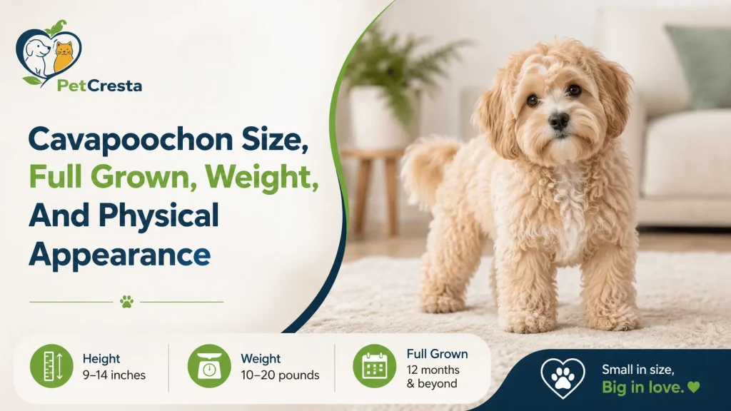 Cavapoochon Size