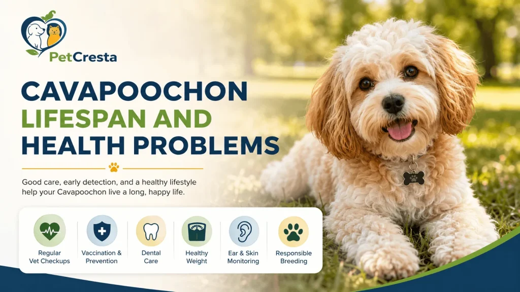 Cavapoochon Lifespan and Health Problems