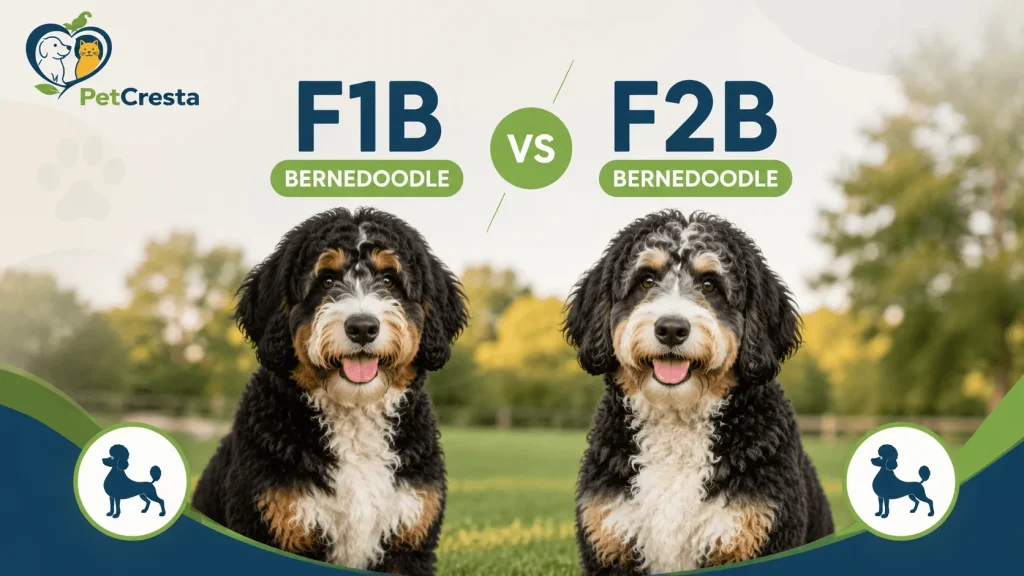 F1B Vs F2B Bernedoodle