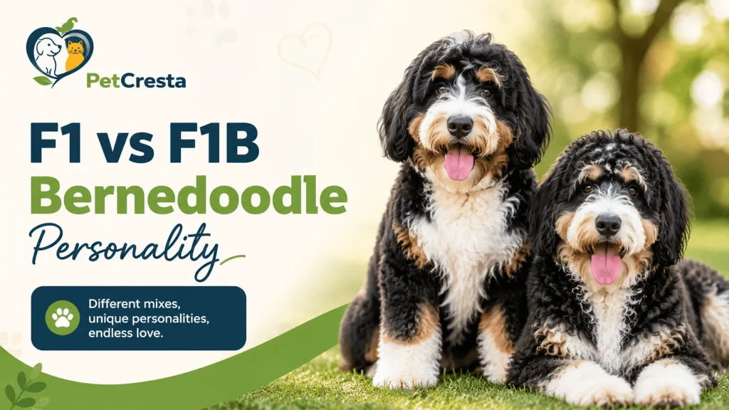 F1 Vs F1B Bernedoodle Personality