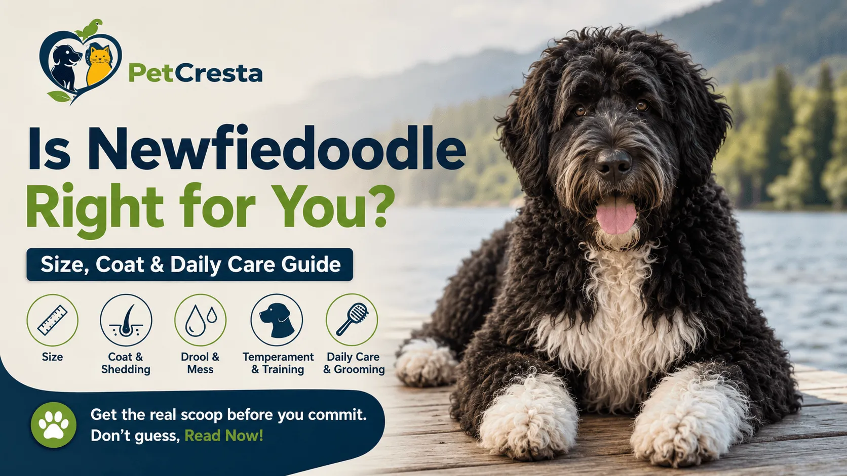 Is Newfiedoodle Right For You? Size, Coat & Daily Care Guide