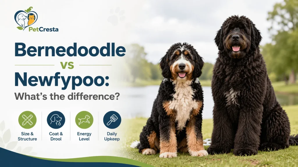 Bernedoodle vs Newfypoo: What's teh difference?