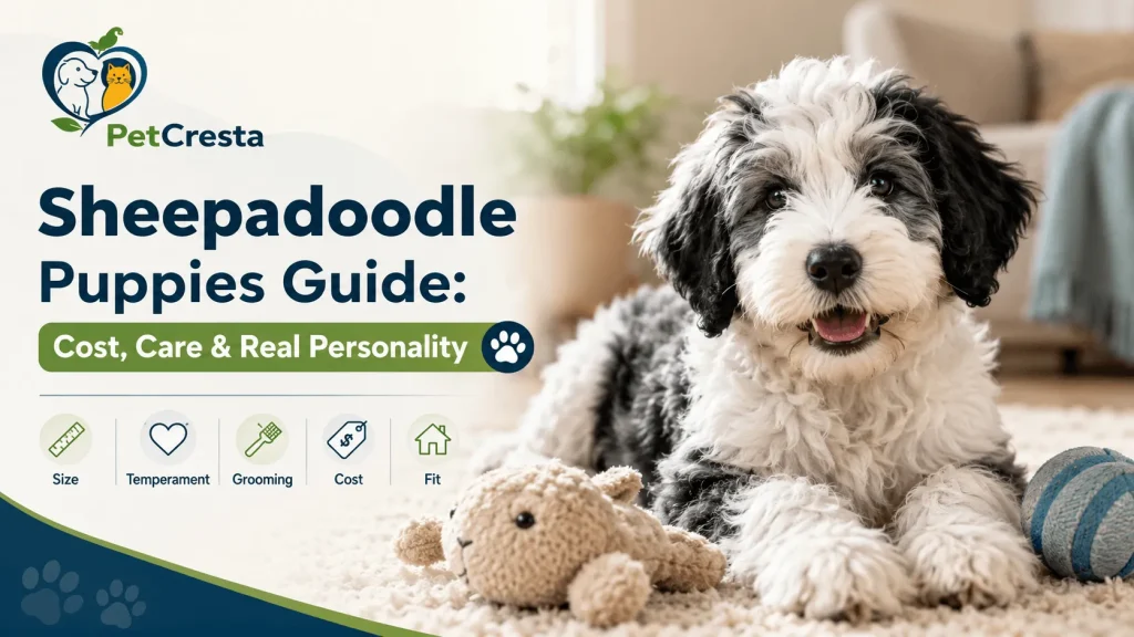 Thinking About a Sheepadoodle Puppy? Size, Temperament, Care, Price And Buyer Guide