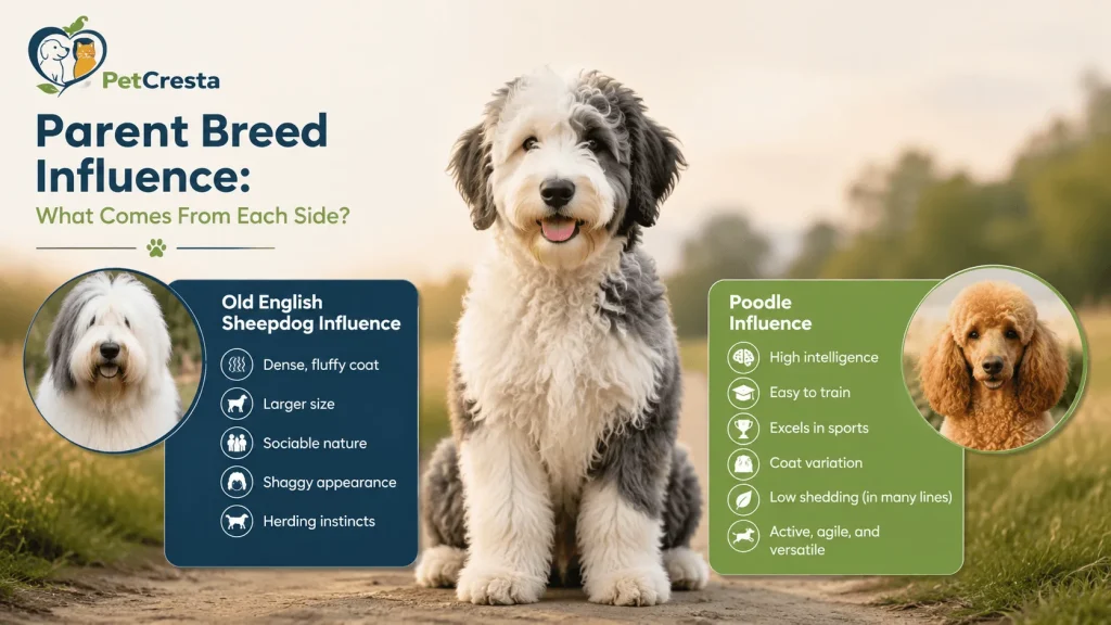 Parent breed Influence: what comes from each side?
