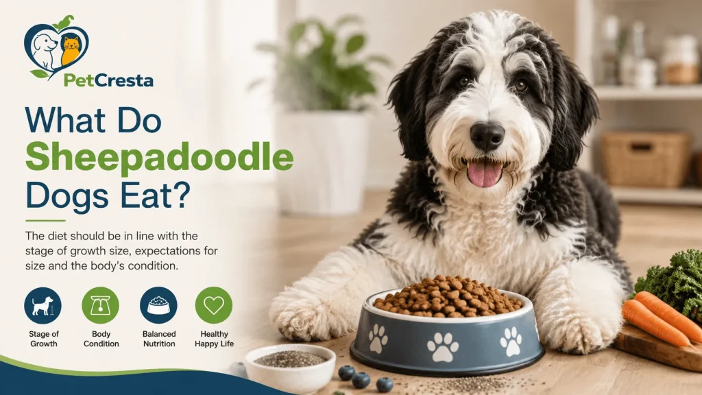 What do sheepadoodle dogs eat?