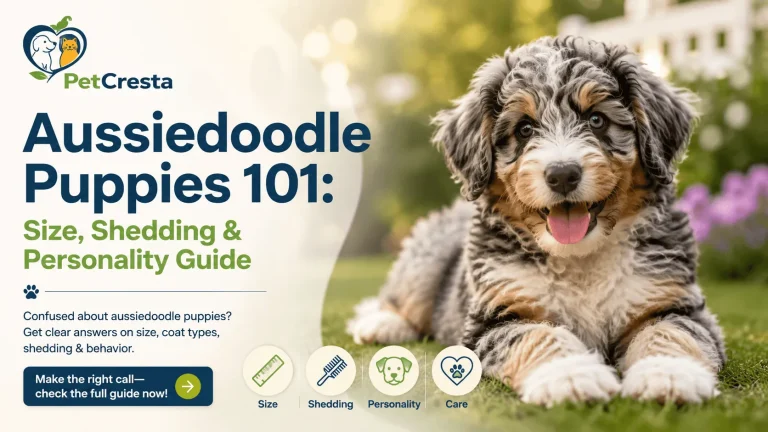 aussiedoodle puppies101: Size, shedding & personality guide