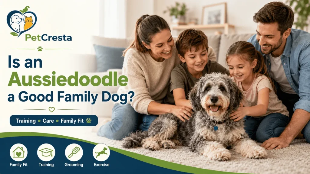 Is an aussidodole a good family dog?