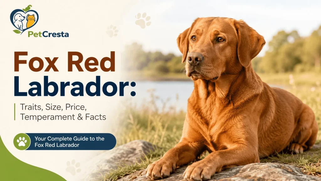 Fox Red Labrador: Temperament, Appearance, Size & Ownership Guide