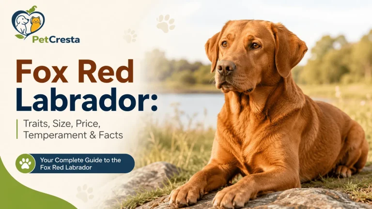 Fox Red Labrador: Traits, Size, Price, Temperament and facts