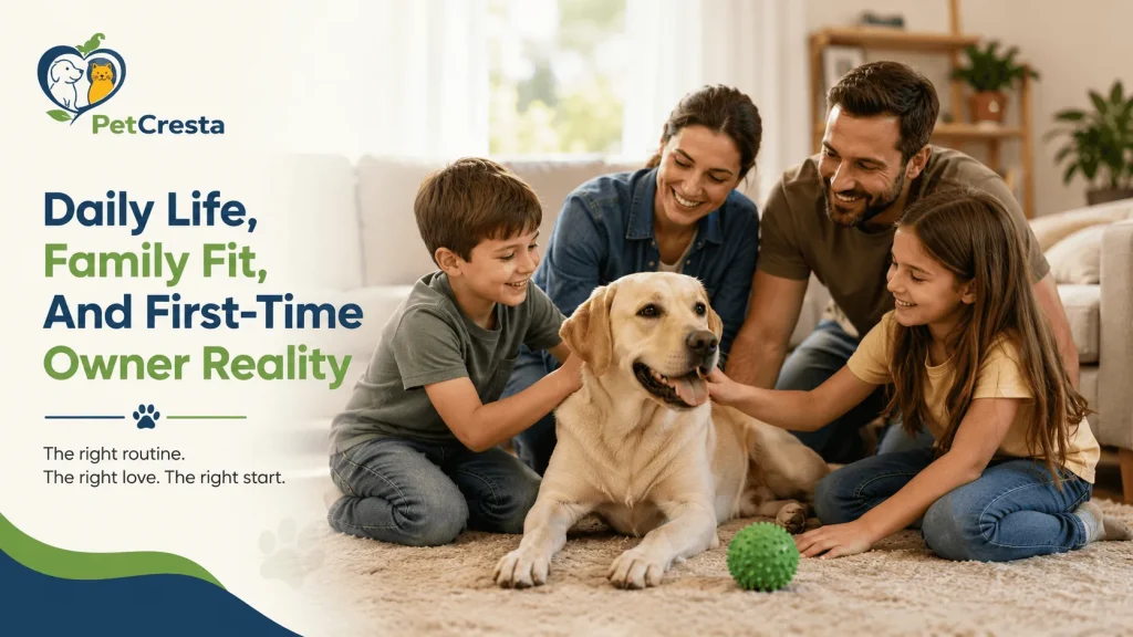 Daily life, family fit, and first time owner relality