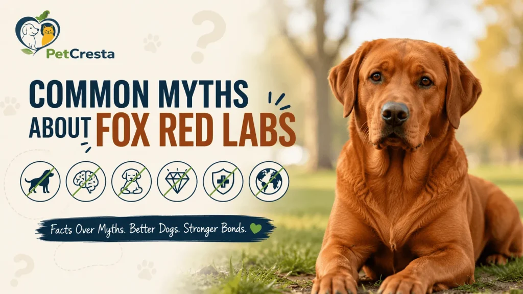 Common Myths about fox red labs