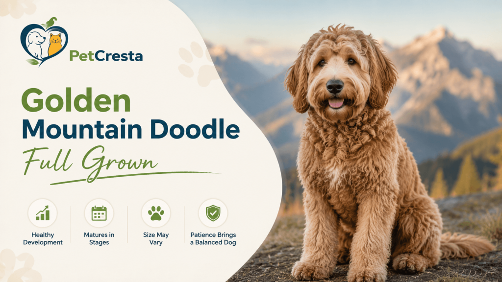 Golden Mountain Doodle Full Grown