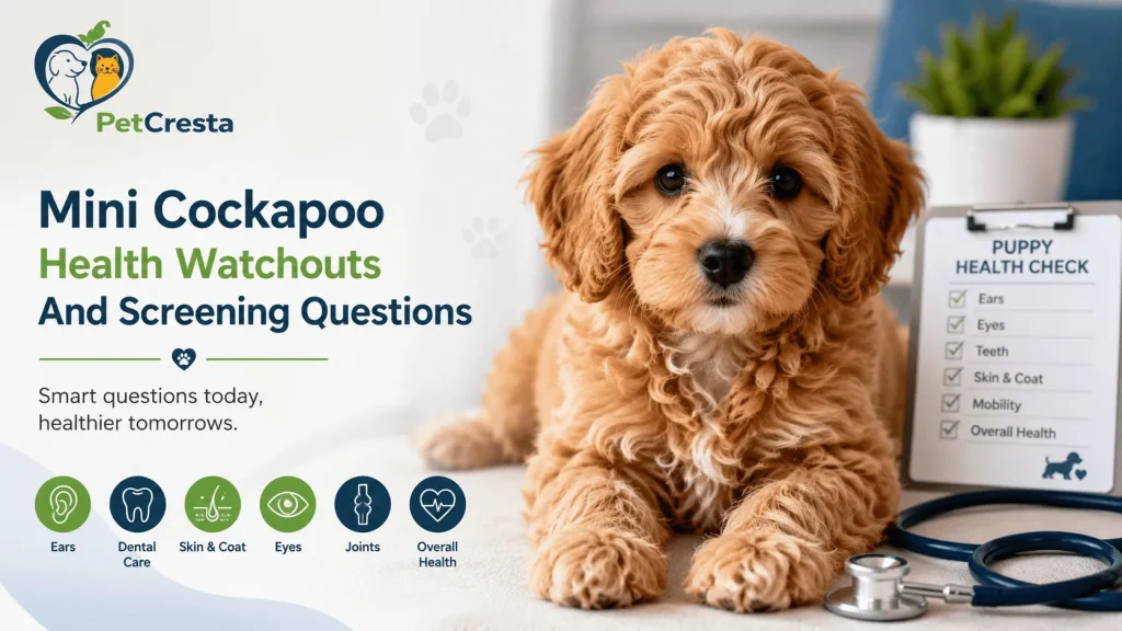 Mini Cockapoo Health Watchouts And Screening Questions