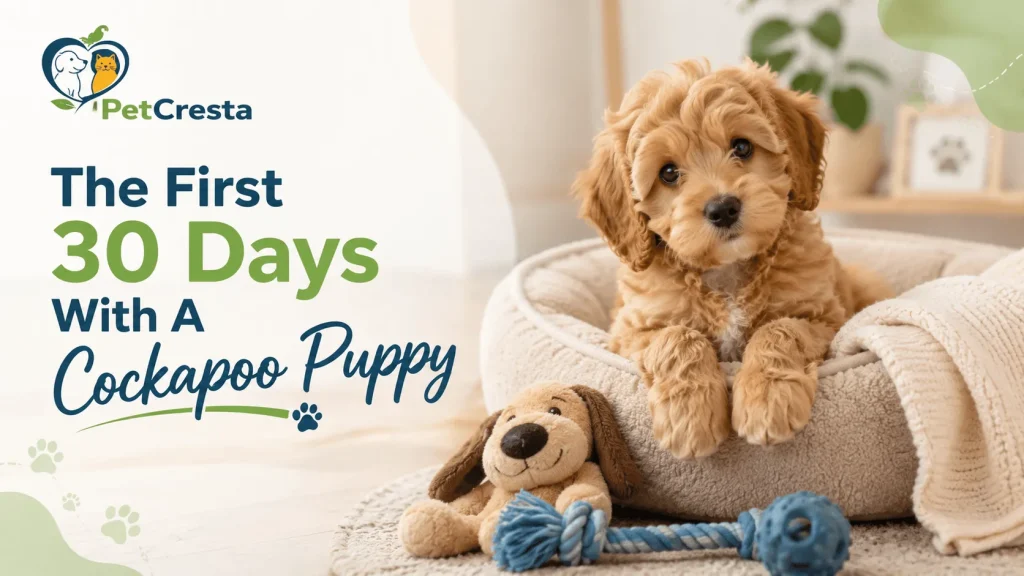 The First 30 Days With A Cockapoo Puppy