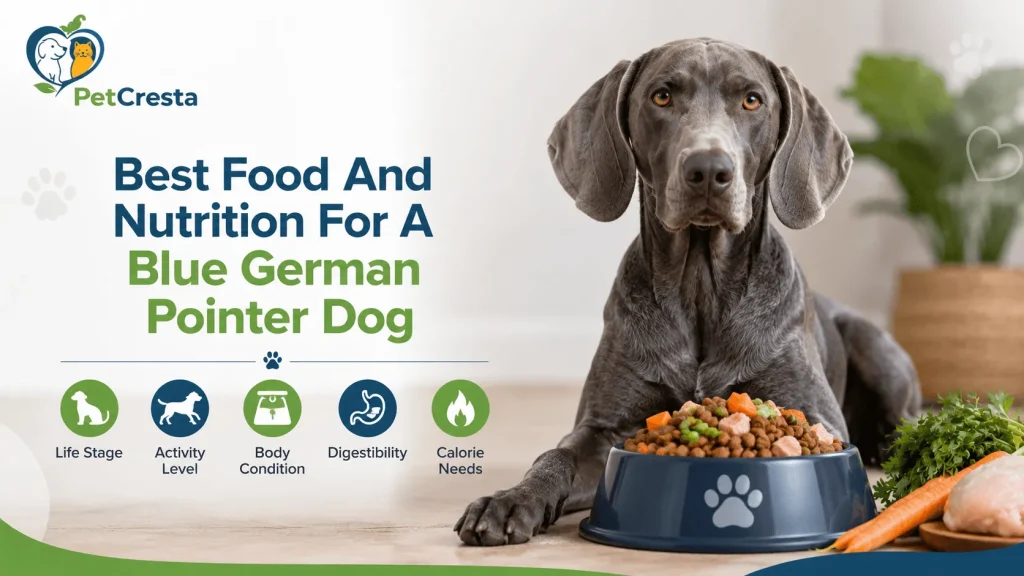Best Food And Nutrition For A blue German Pointer Dog