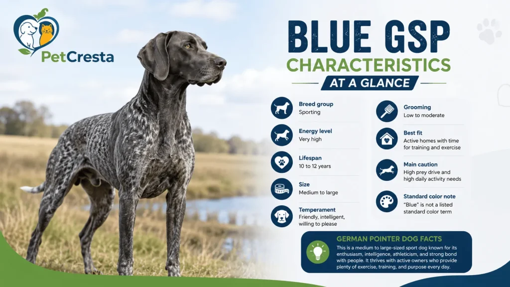 Blue Gsp Characteristics At A Glance