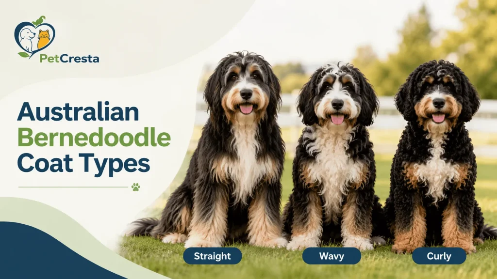 Australian Bernedoodle Coat Types