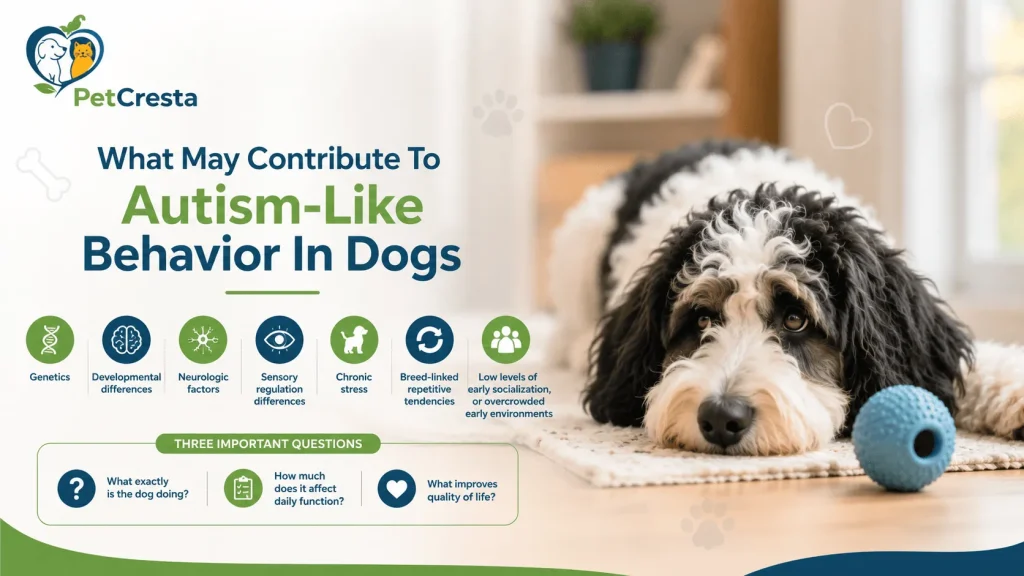 What May Contribute To Autism-Like Behavior In Dogs