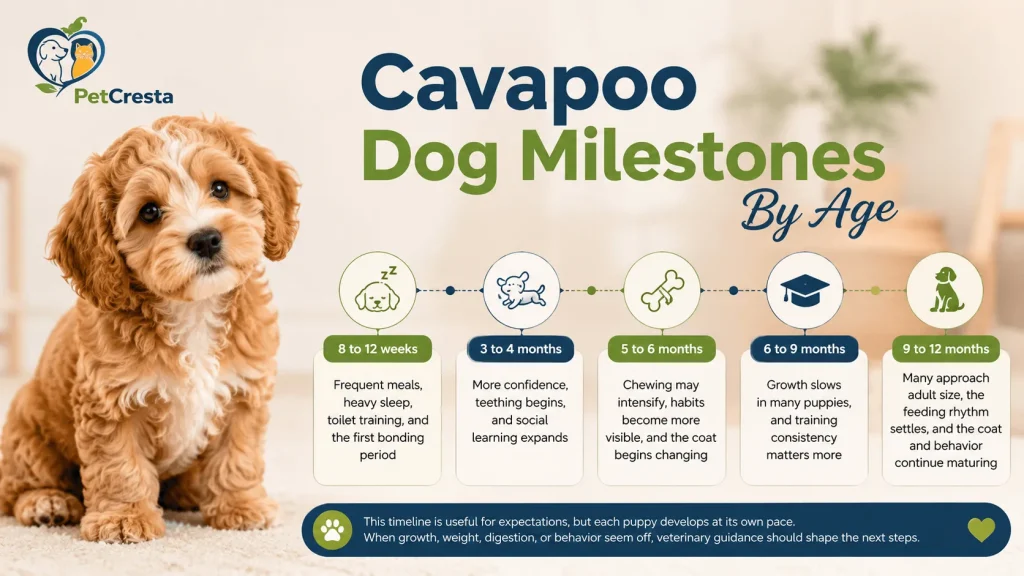 Cavapoo Dog Milestones By Age