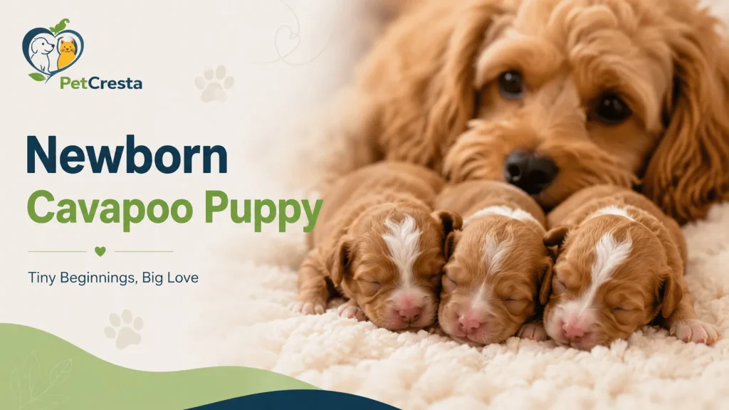 Newborn Cavapoo Puppy