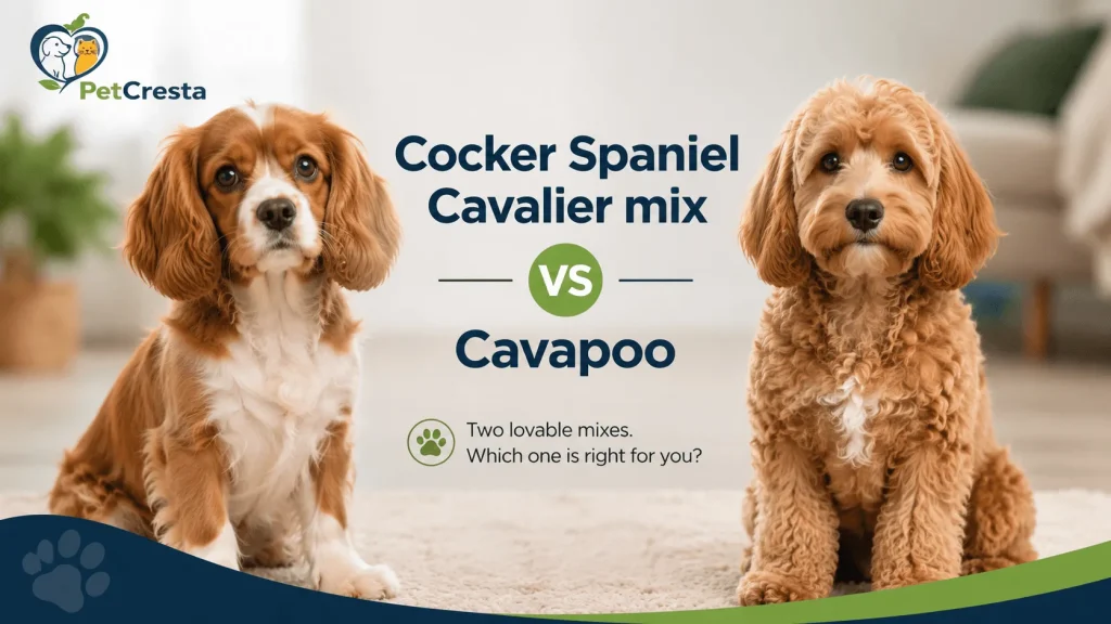 Cocker Spaniel Cavalier Mix Vs Cavapoo