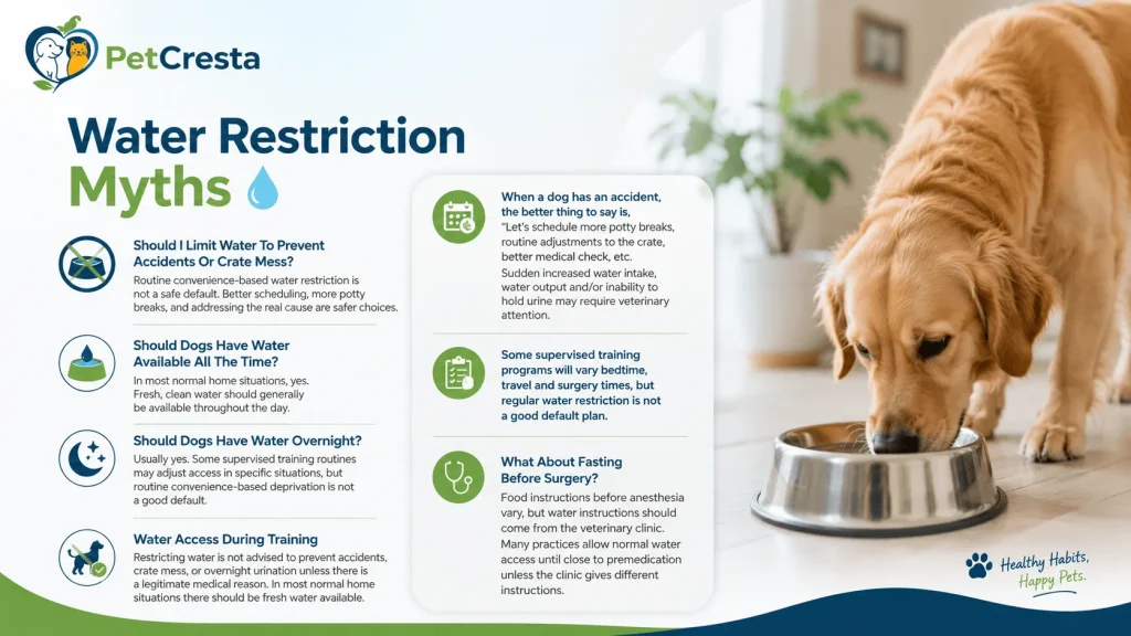 Water Restriction Myths