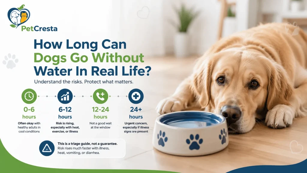 How Long Can Dogs Go Without Water In Real Life?
