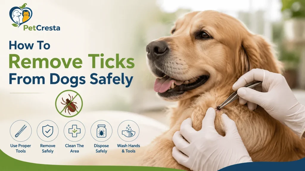 How To Remove Ticks From Dogs Safely