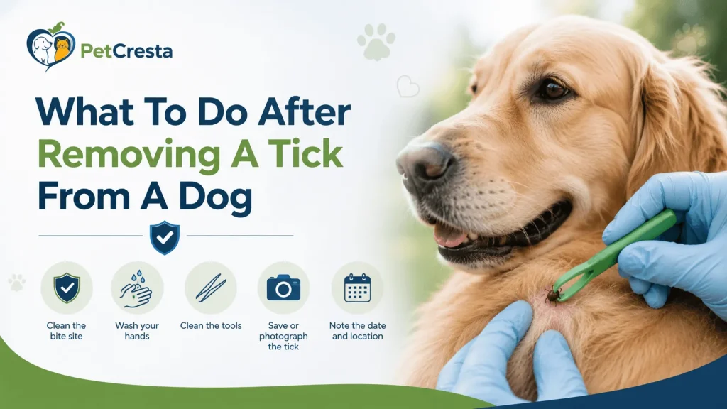 What To Do After Removing A Tick From A Dog