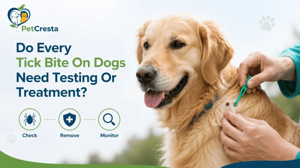Do Every Tick Bite On Dogs Need Testing Or Treatment?