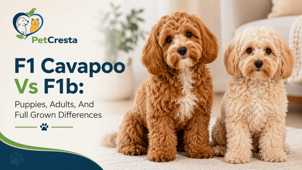 F1 Cavapoo Vs F1b: Puppies, Adults, And Full Grown Differences
