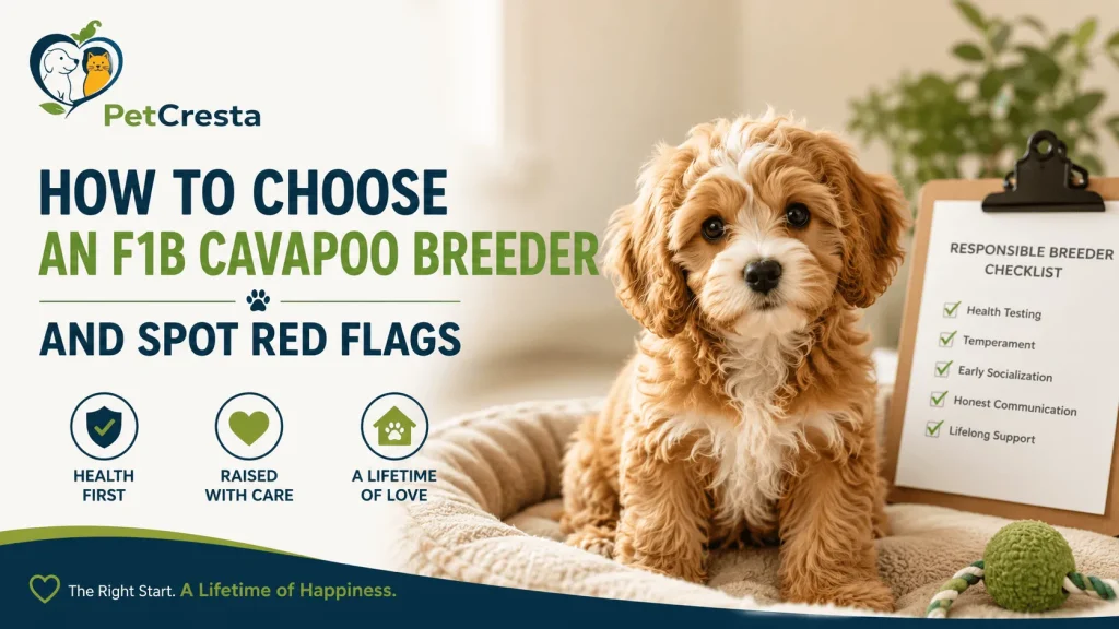 How To Choose An F1b Cavapoo Breeder And Spot Red Flags