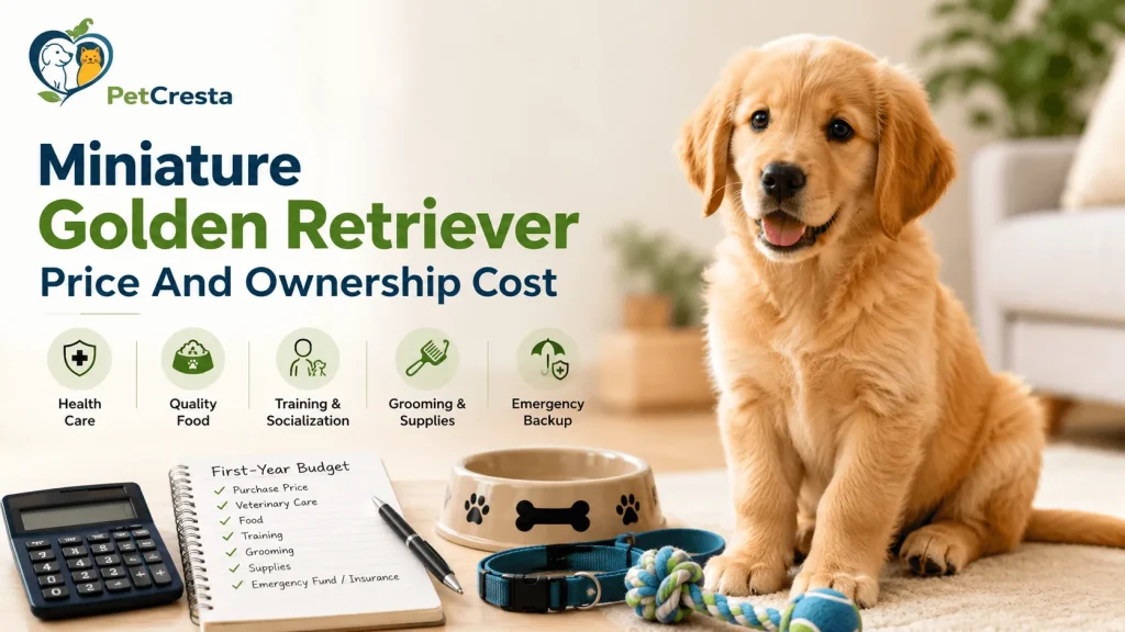Miniature Golden Retriever Price And Ownership Cost