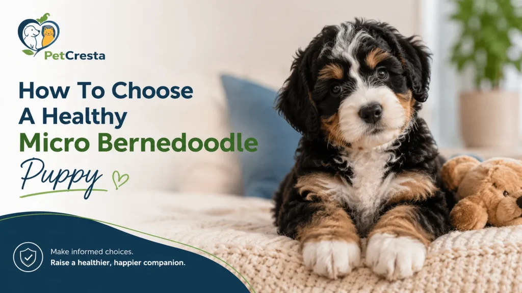 How To Choose A Healthy Micro Bernedoodle Puppy