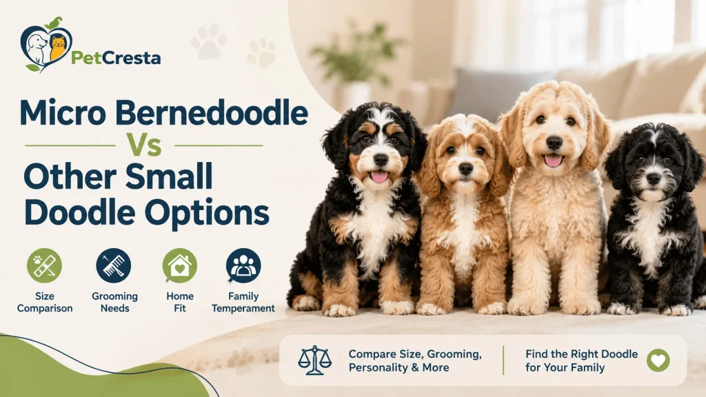 Micro Bernedoodle Vs Other Small Doodle Options