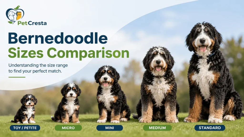 Bernedoodle Sizes Comparison