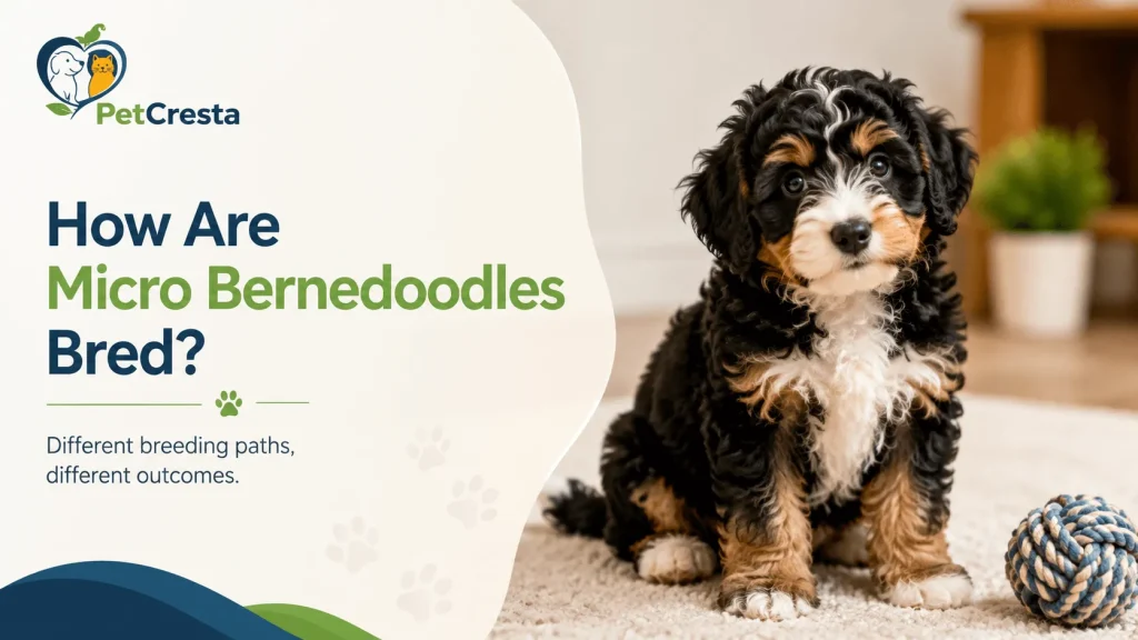 How Are Micro Bernedoodles Bred?