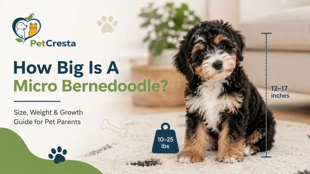 How Big Is A Micro Bernedoodle?