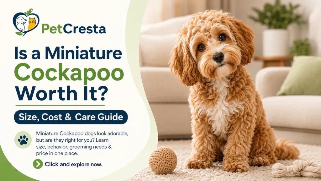 Mini Cocker Poodle Dog Breed Guide: Size, Temperament, Shedding, Grooming, and Cost