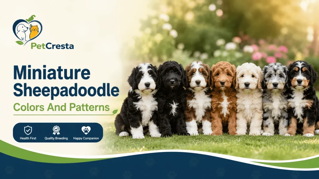 Miniature Sheepadoodle Colors And Patterns