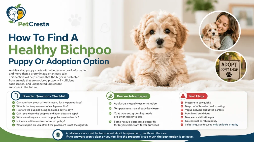 How To Find A Healthy Bichpoo Puppy Or Adoption Option