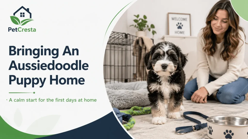 Bringing An Aussiedoodle Puppy Home