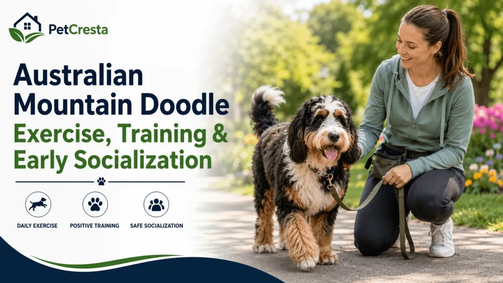 Australian Mountain Doodle Exercise Requirements, Training And Early Socialization