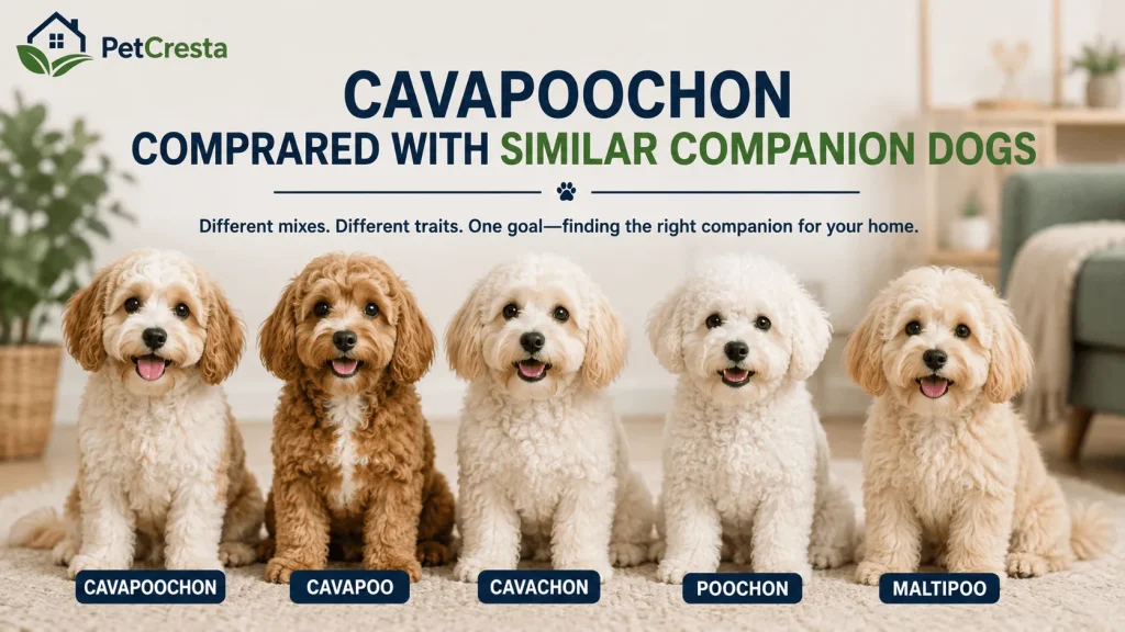 Cavapoochon Compared With Similar Companion Dogs