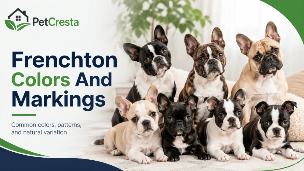 Frenchton Colors And Markings