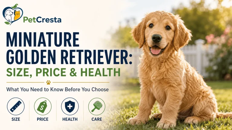 Miniature Golden Retriever: Size, Price & Health
